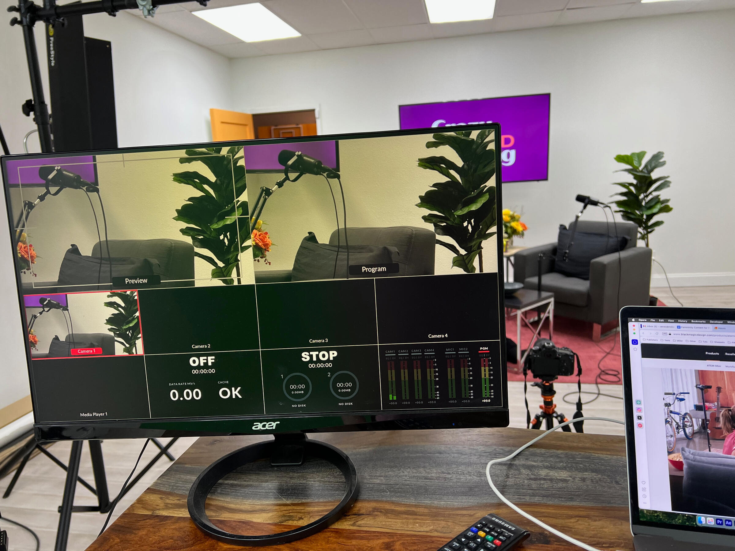 TV equipment TV equipment