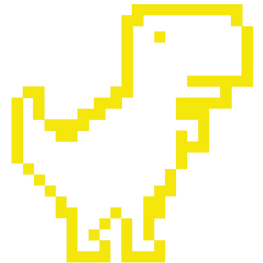 store pixelated dinosaurus
