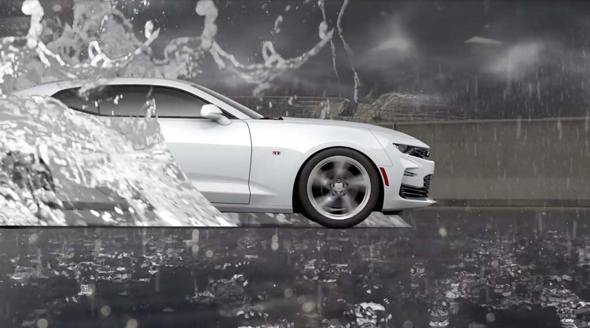 Unbreak - camaro in the rain image